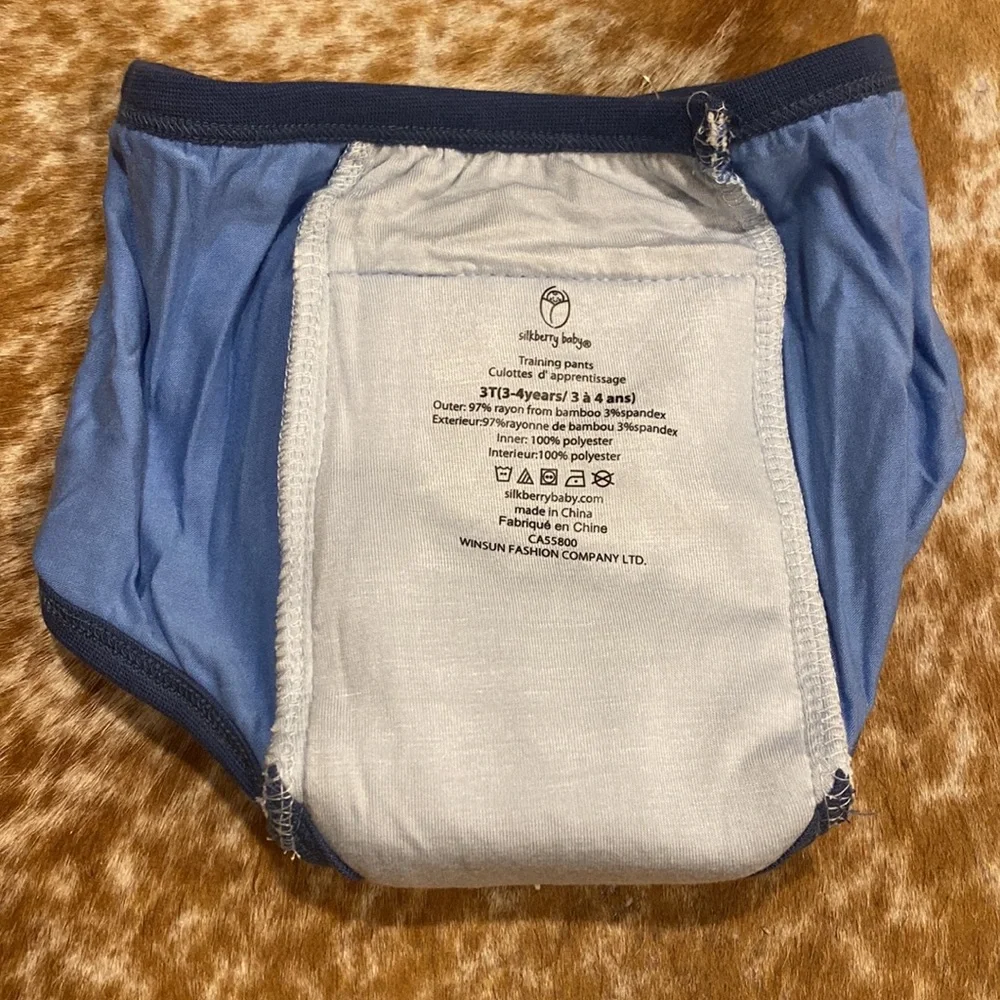 Silkberry Baby Bamboo Training Pants | Light Up the Sky Print